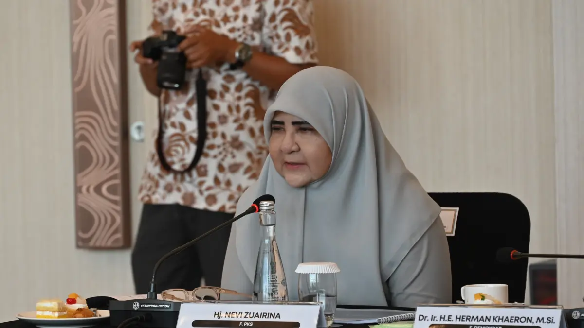 Anggota Komisi VI DPR RI Nevi Zuairina menekankan pentingnya dampak nyata transformasi digital BUMN berdampak nyata kepada daerah,di Jakarta, baru-baru ini.
