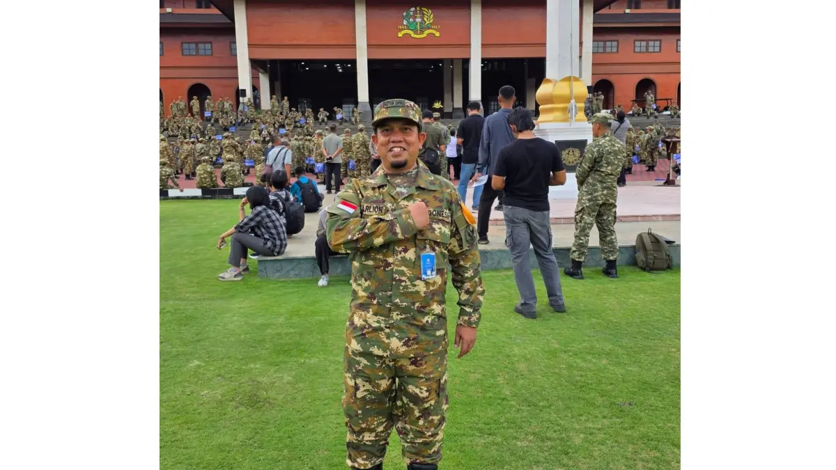 Ketua DPRD Kota Padang, Muharlion, mengikuti kegiatan Rapat KPPD yang digelar di Akademi Militer Magelang pada 15 hingga 19 April 2026.
