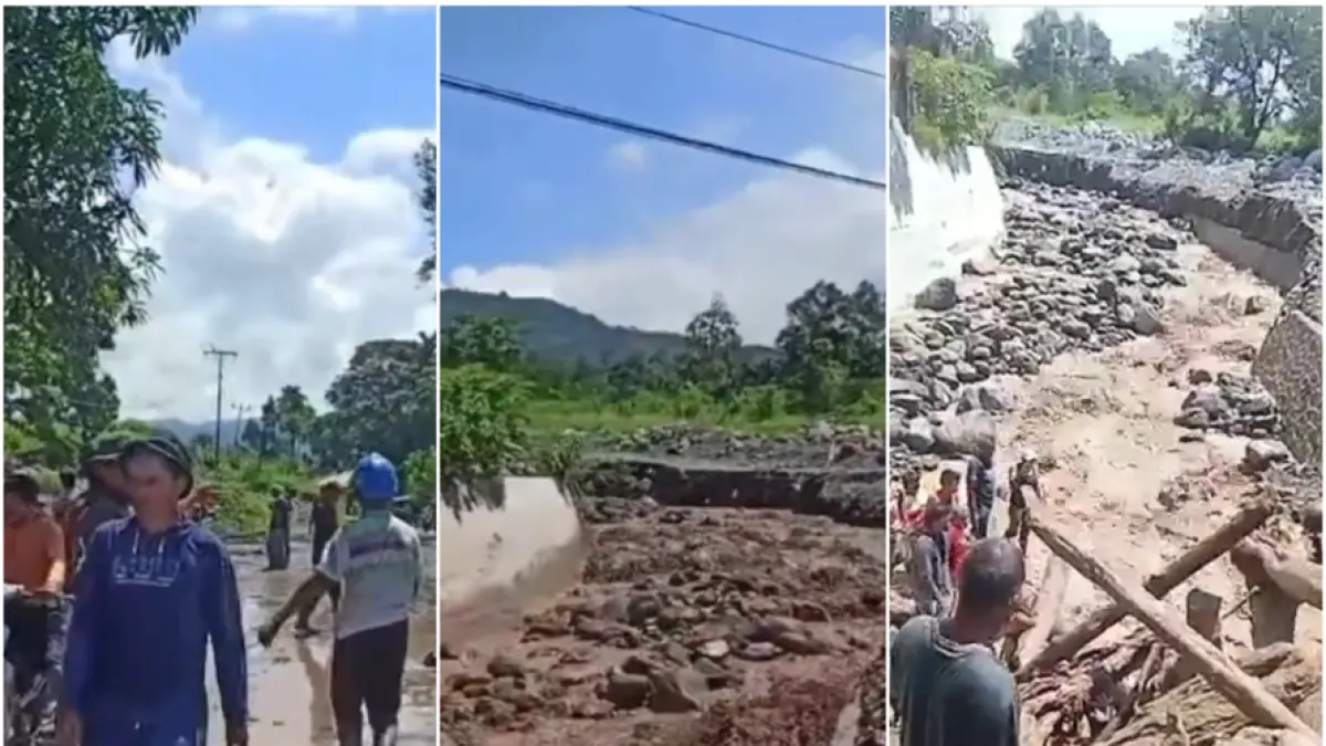 Air bah terjang Padang Laweh Malalo, Batipuh Selatan. Warga diminta waspada galodo susulan, akses air terputus dan zona merah ditetapkan.