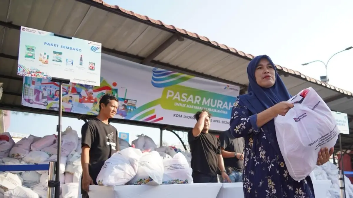 Pertamina Gelar Pasar Murah di Lhokseumawe, 1.000 Paket Sembako Dijual Rp30 Ribu untuk Warga Prasejahtera? — INDONESIA — ERYU PROJECT
