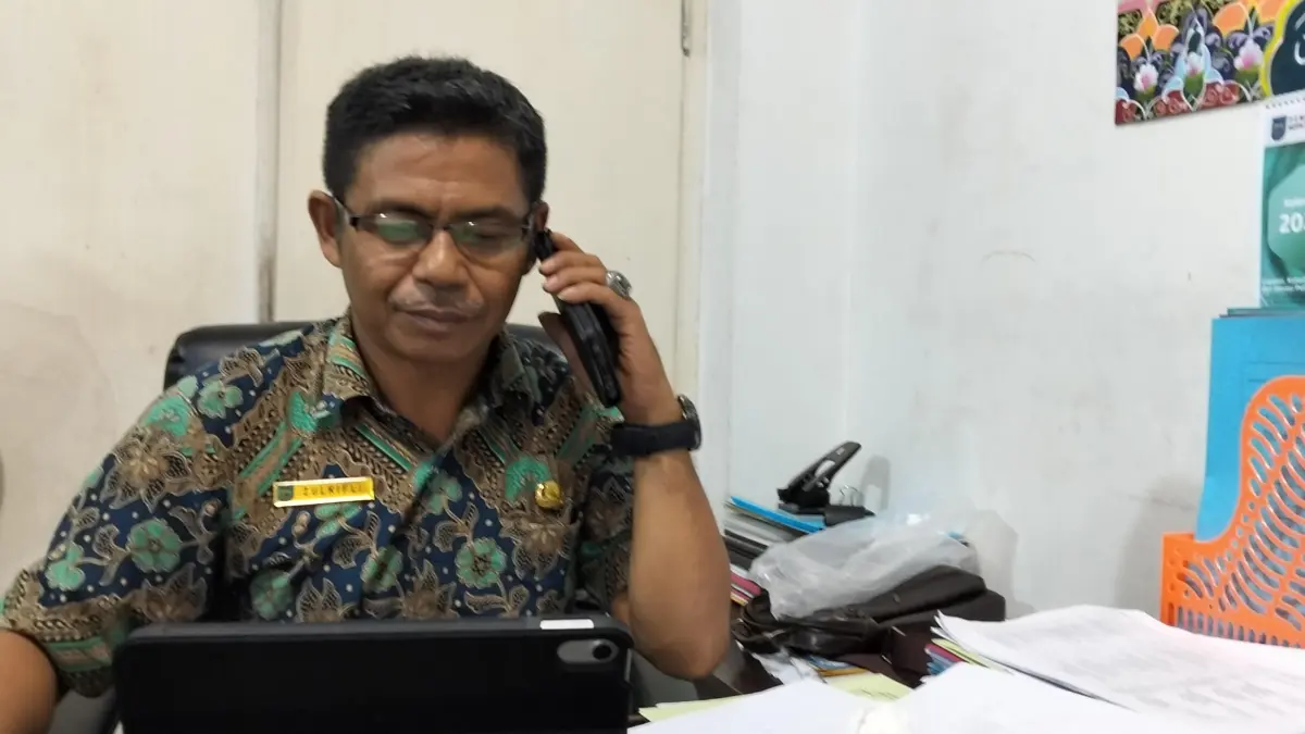 Kepala Bagian Kesejahteraan Rakyat (Kabag Kesra) Setko Sawahlunto. (INDRA YOSEF/PADEK)
