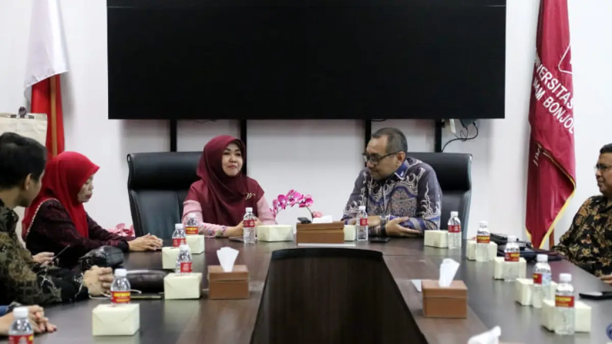 Pertemuan Telkom Indonesia dengan UIN Imam Bonjol Padang bahas penguatan digitalisasi kampus.(Foto: Humas)