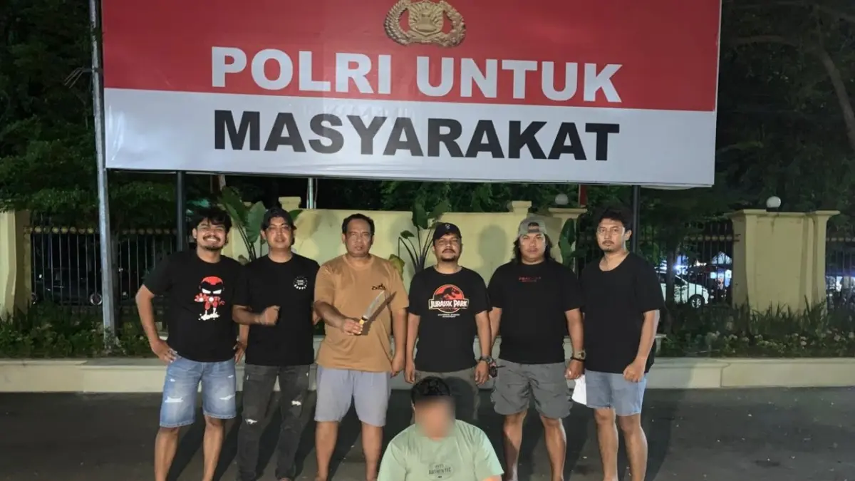 Pelaku penganiayaan di Gunungsarik ditangkap Satreskrim Polresta Padang, Rabu (29/4). (DOK POLRESTA PADANG)