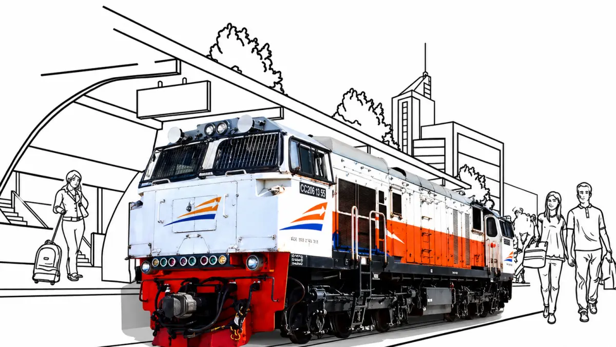 PUKIS soroti kecelakaan KA di Bekasi Timur, desak evaluasi total sistem perkeretaapian, bongkar pejabat, dan dorong perbaikan keselamatan nasional. (gambar ilustrasi)