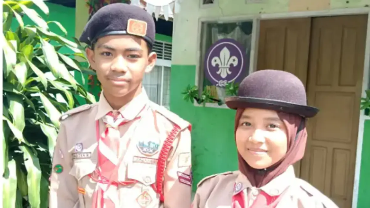 Raditya Ramadhan dan Aqila Putri Azzura. (dok)