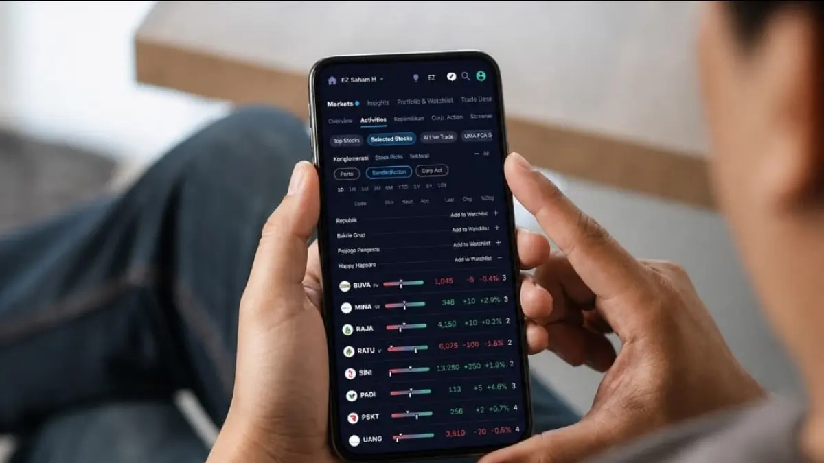 IPOT meluncurkan UI/UX berbasis AI Real Time untuk menjawab tantangan AI Trading 2026, menghadirkan keputusan presisi, proteksi aktif, dan eksekusi cepat.(Foto: IPOT)