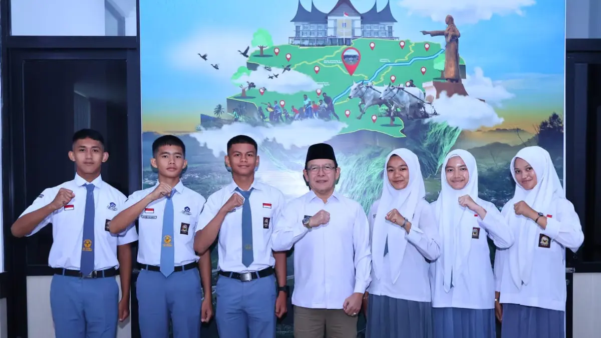 Pemko Payakumbuh mengirim 6 calon Paskibraka ke pemusatan pelatihan tingkat Sumatera Barat di Padang, 8–13 Mei 2026.