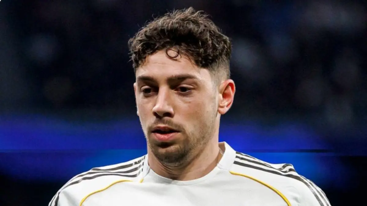 Valverde alami trauma kranioensefalik usai insiden dengan Tchouameni. Real Madrid buka proses disipliner dan pastikan Valverde absen di El Clasico.(Foto: Real Madrid)