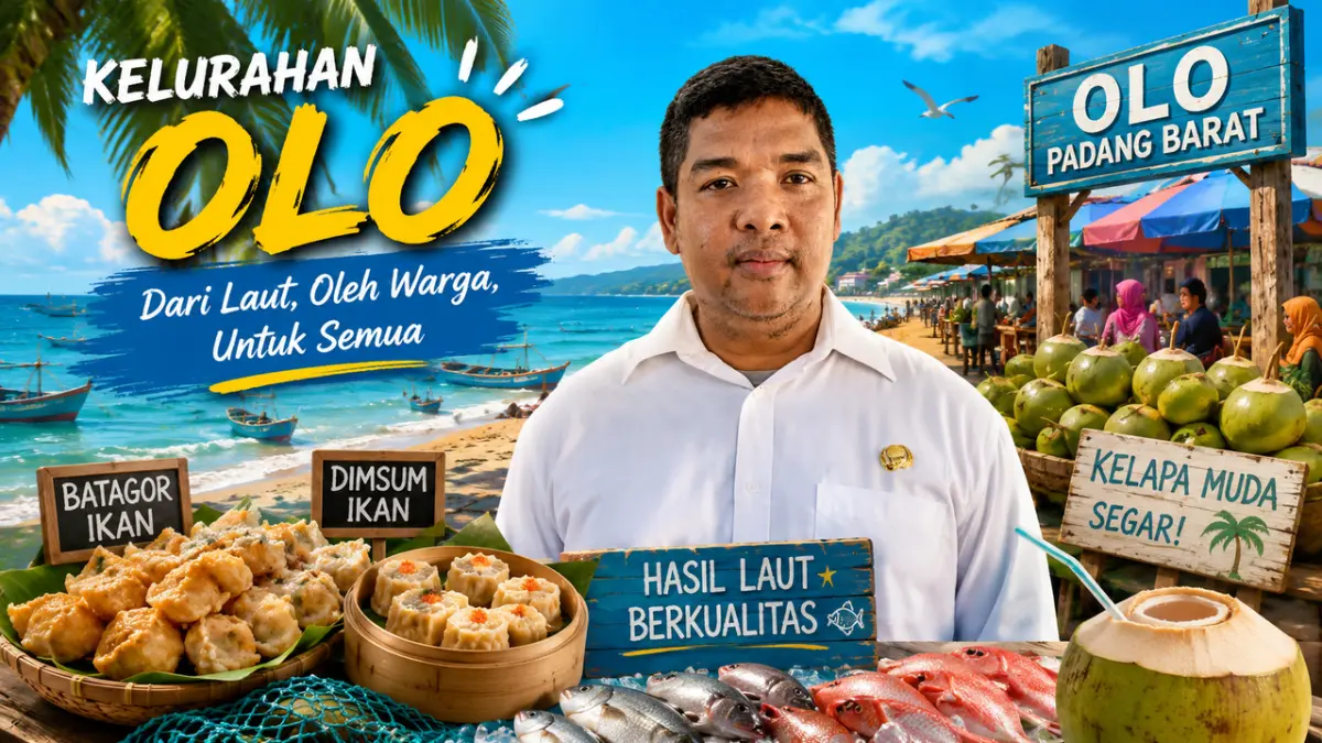 Aidil Fitri, Lurah Olo, Kecamatan Padang Barat, Kota Padang, Sumatera Barat.