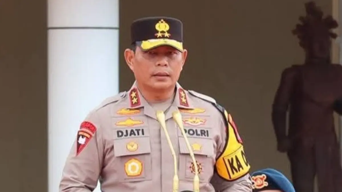 Irjen Pol Djati Wiyoto Abadhy saat bertugas sebagai Kapolda Kalimantan Utara.(Foto: Dok. Polda Kaltara)