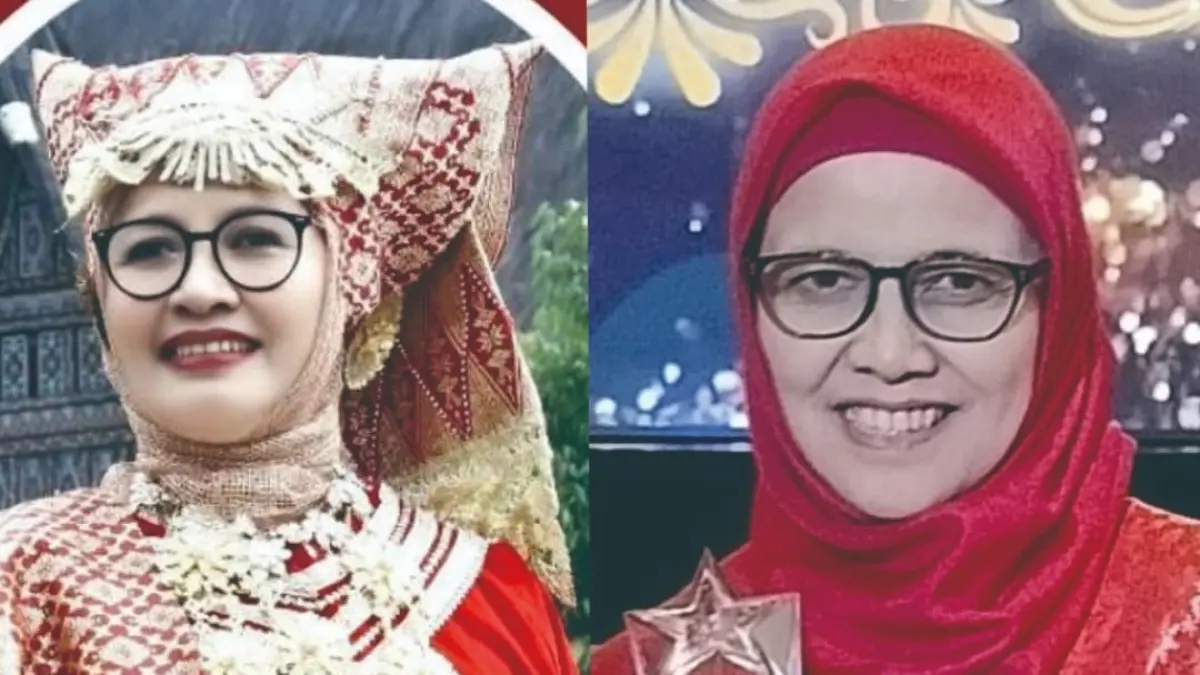 Suherni, Jetua PPMI Jakarta dan Soni Drestiana, wakil ketua IMLF.(Foto: Panitia)