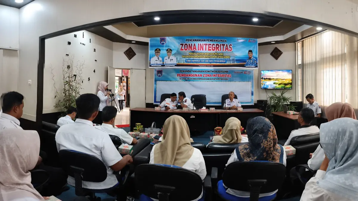 Dinkop UKM Payakumbuh perkuat Zona Integritas menuju WBK dan WBBM untuk menghadirkan pelayanan publik yang bersih dan profesional, Rabu (13/5/2026).