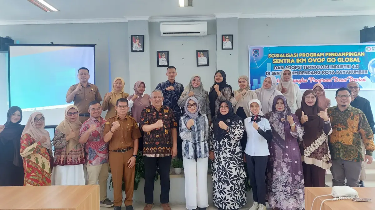 Rendang Payakumbuh disiapkan masuk pasar ekspor melalui Program OVOP Go Global dan adopsi Teknologi Industri 4.0.