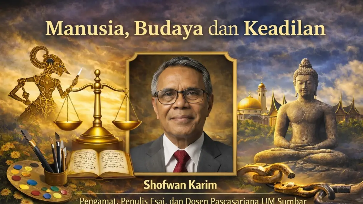Shofwan Karim, Pengamat, Penulis Esai, dan Dosen Pascasarjana UM Sumbar