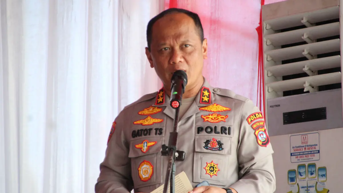Kapolda Sumatera Barat, Gatot Tri Suryanta.