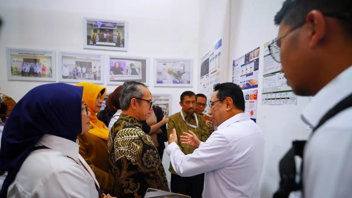 Kit diagnostik Tuberkulosis laten berbasis riset lokal di Laboratorium Pusat Diagnostik dan Riset Penyakit Infeksi (PDRPI) Fakultas Kedokteran Universitas Andalas. (DOK HUMAS UNAND)