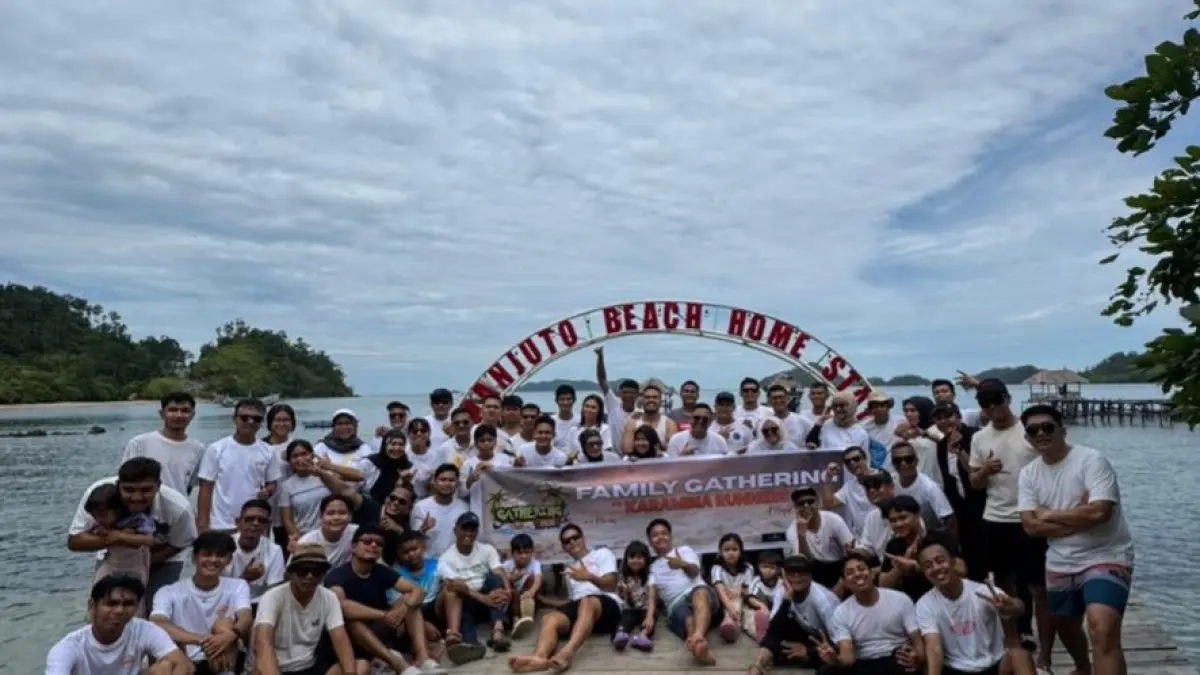 Tim Karambia runner di kawasan Mandeh (foto Tim)
