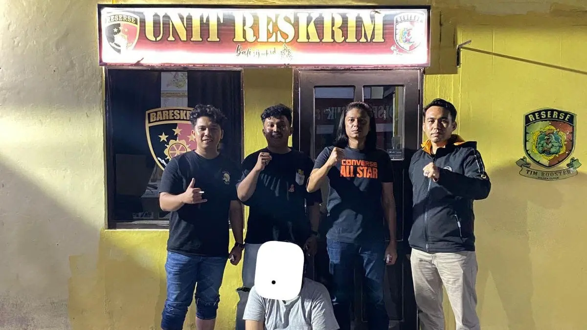 Pelaku penusukan di depan Masjid Al-Amin, Jorong Guguak, berhasil diamankan Unit Reskrim Polsek Guguk setelah sempat buron dan berpindah-pindah tempat persembunyian. (DOK POLSEK GUGUAK)