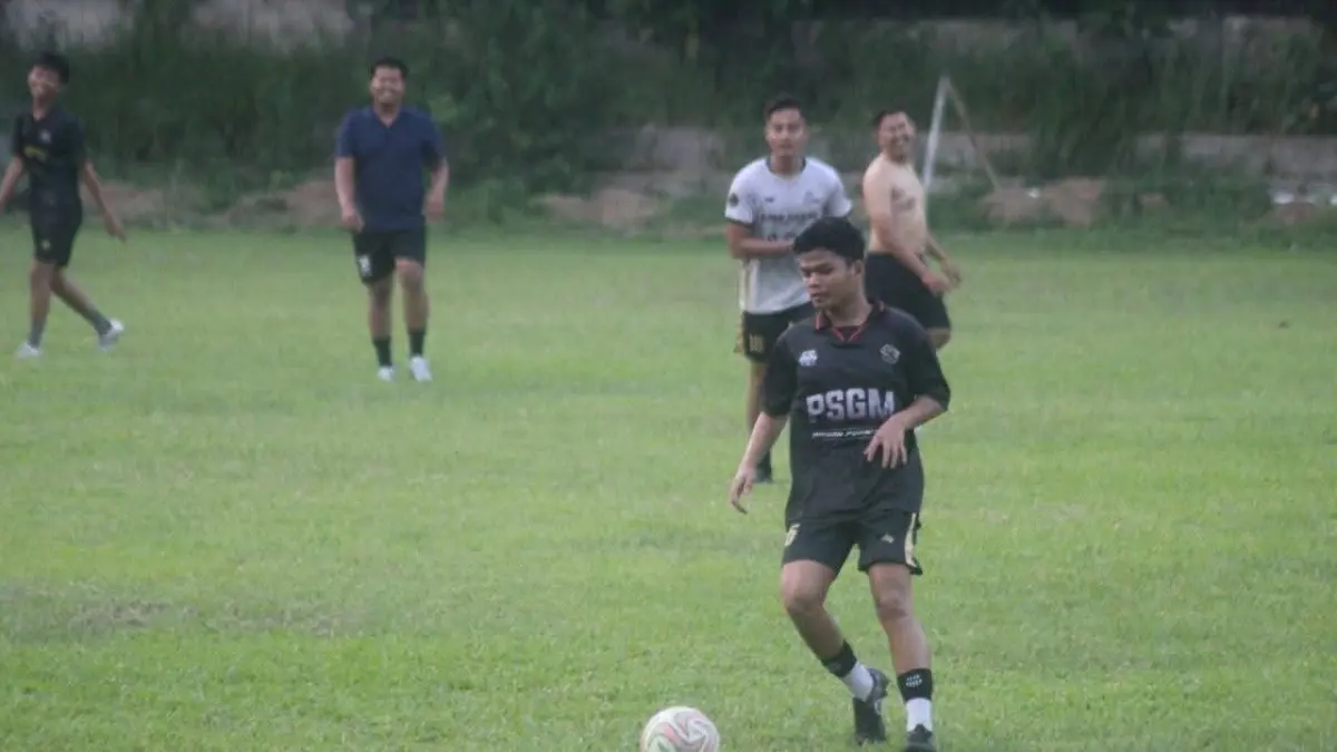 PSGM terus mematangkan persiapan menjelang laga perdana pada ajang Dharmasraya Champion League (DCL) 2026. (DOKUMENTASI PSGM)