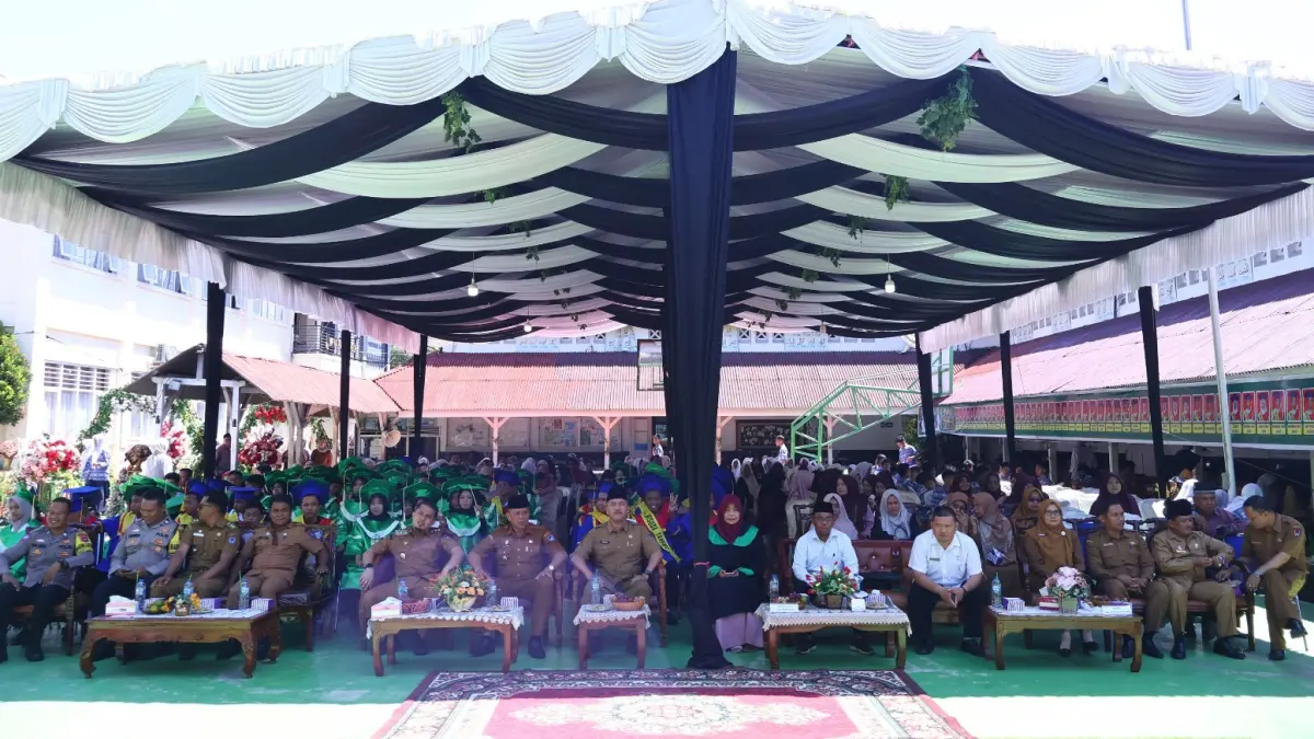 Wisuda Tahfiz Angkatan V SMP Negeri 1 Payakumbuh, Selasa (19/5/2026).