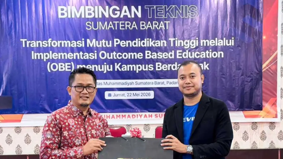 Universitas Muhammadiyah Sumbar dan SEVIMA memperkuat implementasi OBE untuk meningkatkan mutu pendidikan tinggi dan menyiapkan lulusan lebih siap kerja.
