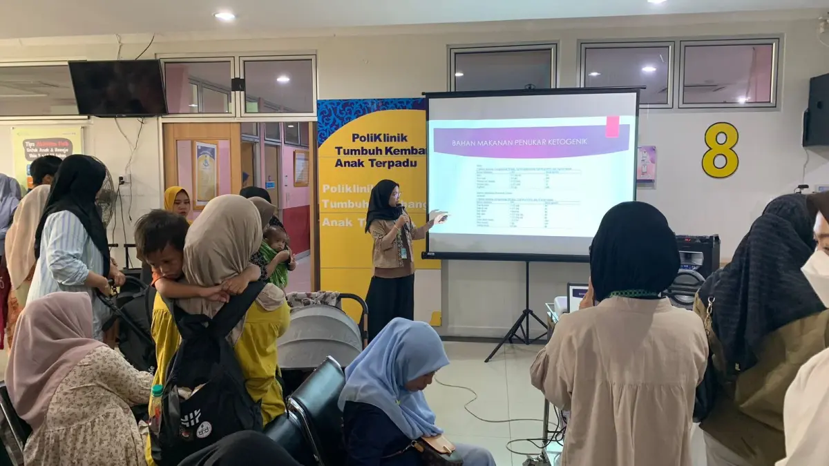RSUP DR M DJAMIL menggelar sosialisasi tentang diet ketogenik sebagai salah satu pendekatan terapi gizi, Jumat (22/5). (DOK RSUP DR M DJAMIL)