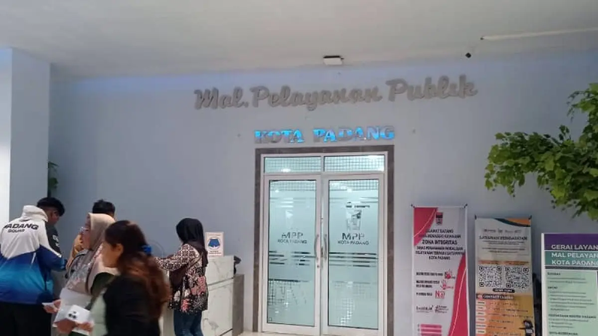 DPMPTSP Kota Padang mengungkap realisasi investasi Kota Padang mencapai Rp643,6 miliar pada Triwulan I 2026.(Foto: Diskominfo)