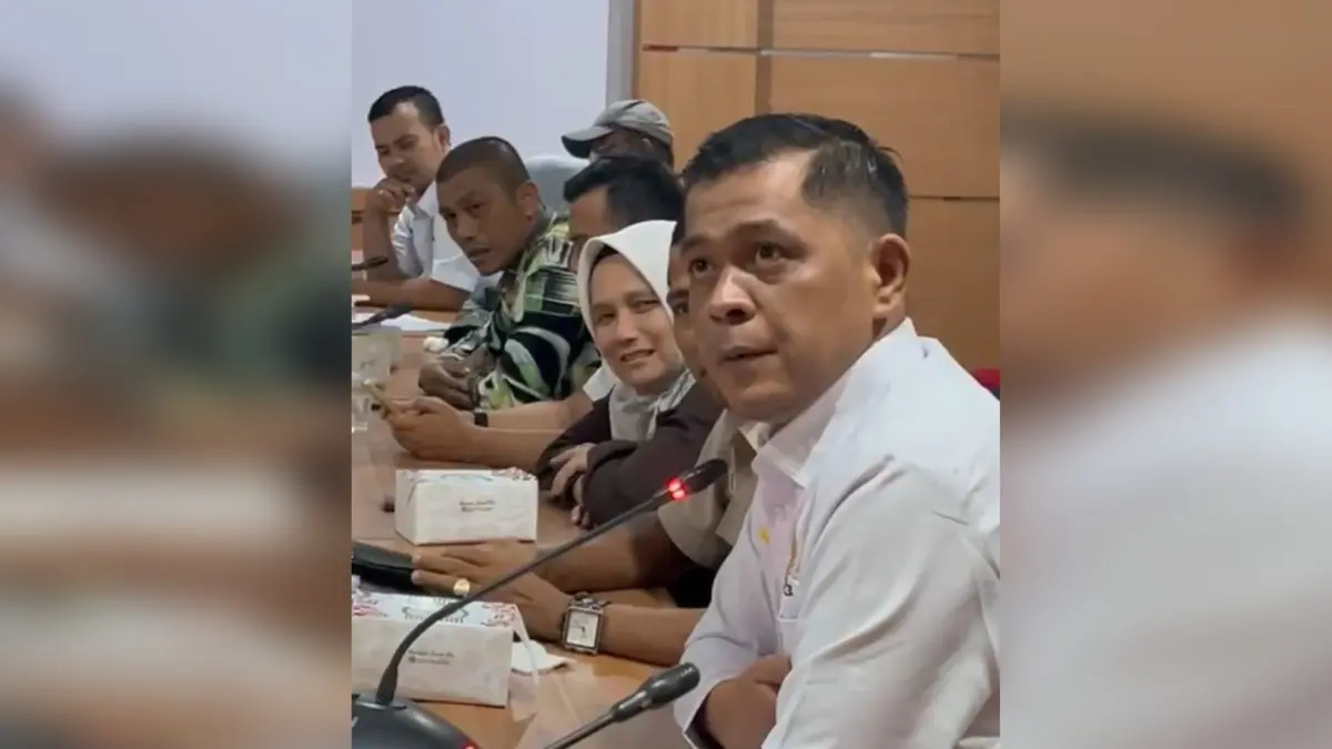 Ketua Pansus Ranperda Penyelenggaraan Pesantren dan Pendidikan Diniyah, M. Fajar Rillah Vesky.