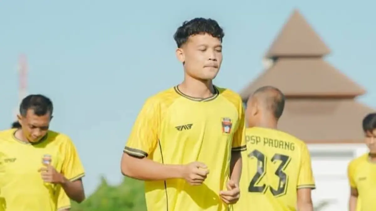 Skuad tim PSP Padang "Pandeka Minang" bersiap melakoni laga perdana mereka di kompetisi Liga 4 Nasional Piala Presiden 2026.(Foto: Diskominfo)