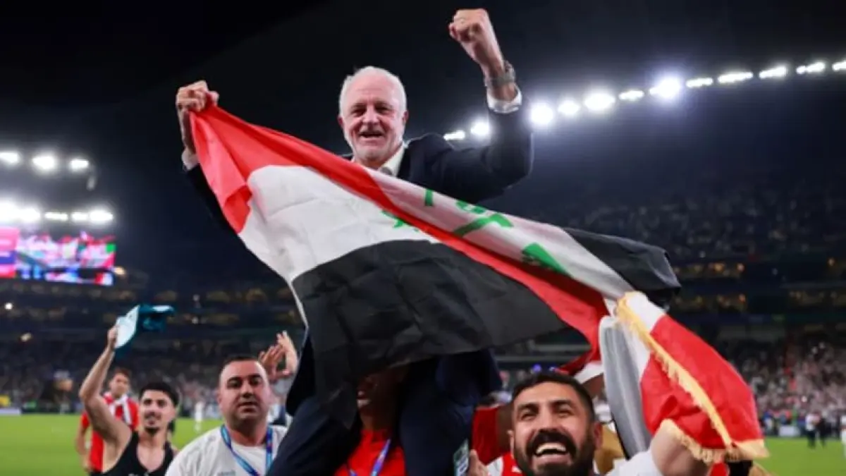 Pelatih Timnas Irak Graham Arnold yang kawal perjuangan 68 jam skuad Lions of Mesopotamia ke Piala Dunia 2026.(Foto: AFC)
