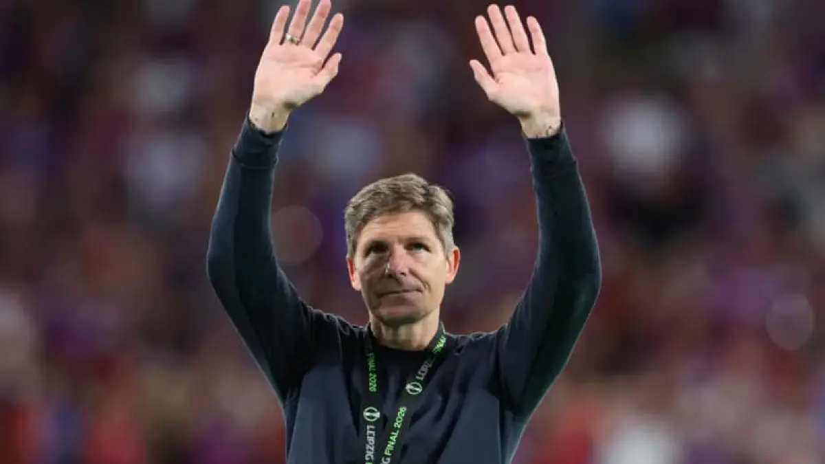 Oliver Glasner berpamitan setelah membawa Crystal Palace menjuarai UEFA Conference League 2026 dan masuk radar sebagai pelatih AC Milan.(Foto: cpfc.co.uk)