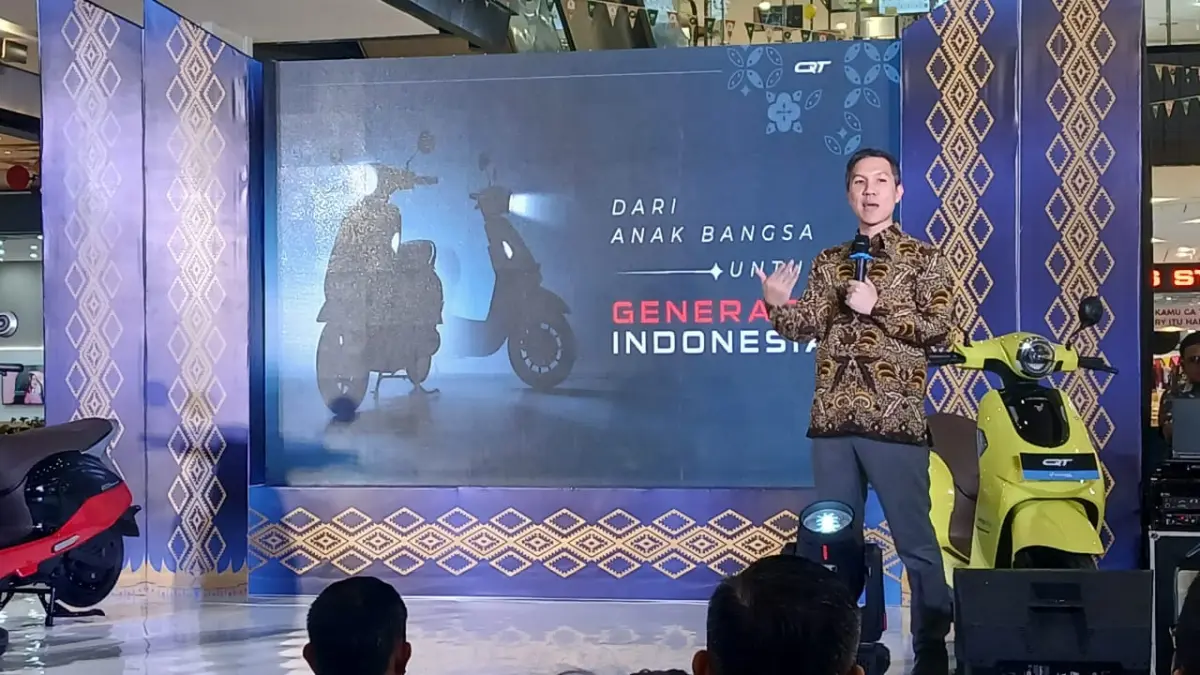 PT Indomobil Emotor Internasional (IEI) menghadirkan seluruh lini produk Indomobil eMotor dalam pameran yang berlangsung di Atrium Basko City Mall, Kota Padang, pada 1 hingga 7 Juni 2026. (SUYUDI/PADEK)