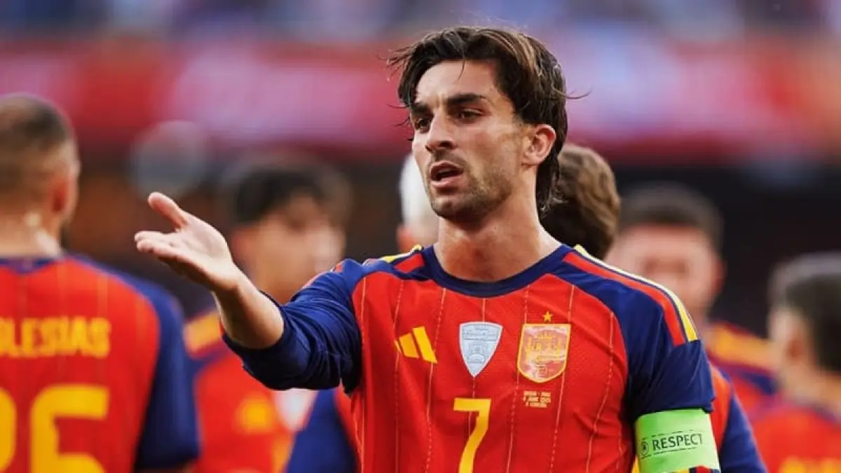 Ferran Torres cetak gol Spanyol saat menghadapi Irak dalam laga persahabatan jelang Piala Dunia 2026.(Foto: X @SpainIsFootball)