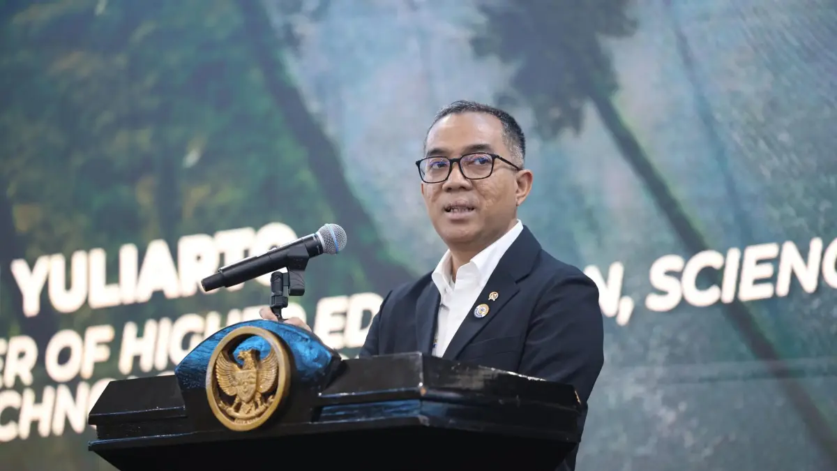 Menteri Pendidikan Tinggi, Sains, dan Teknologi (Mendiktisaintek), Brian Yuliarto.