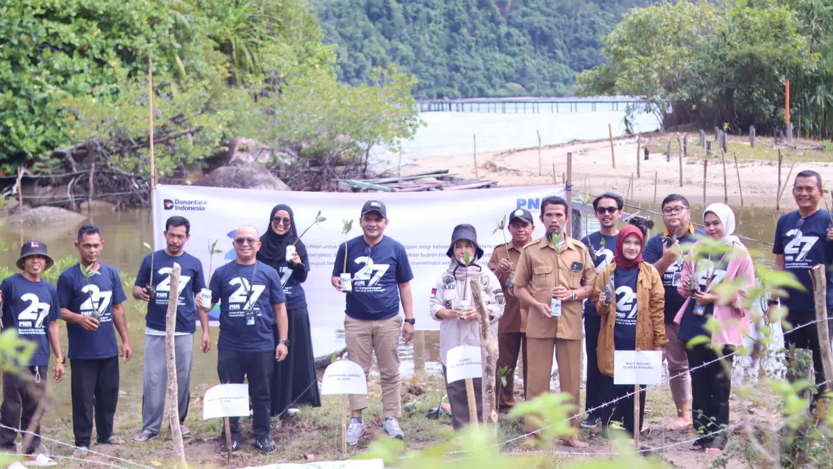 PNM tanam 29.000 pohon secara serentak dalam dalam rangka memperingati HUT ke-27