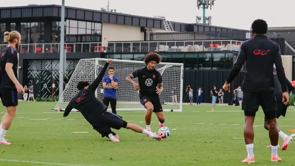 Para pemain Amerika Serikat latihan jelang menghadapi Paraguay, Australia, dan Turki di Grup D Piala Dunia 2026.(Foto: X @USMNT)