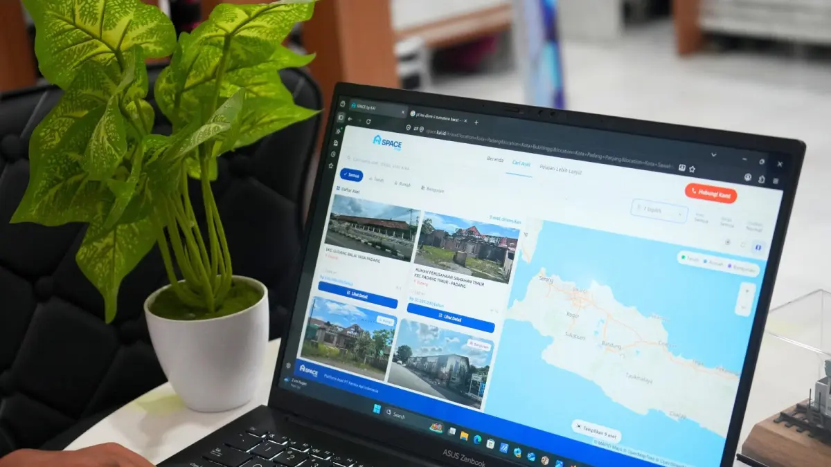 KAI Divre II Sumatera Barat menghadirkan platform Space by KAI untuk memudahkan investor dan pelaku usaha mengakses berbagai aset strategis secara digital dan transparan.