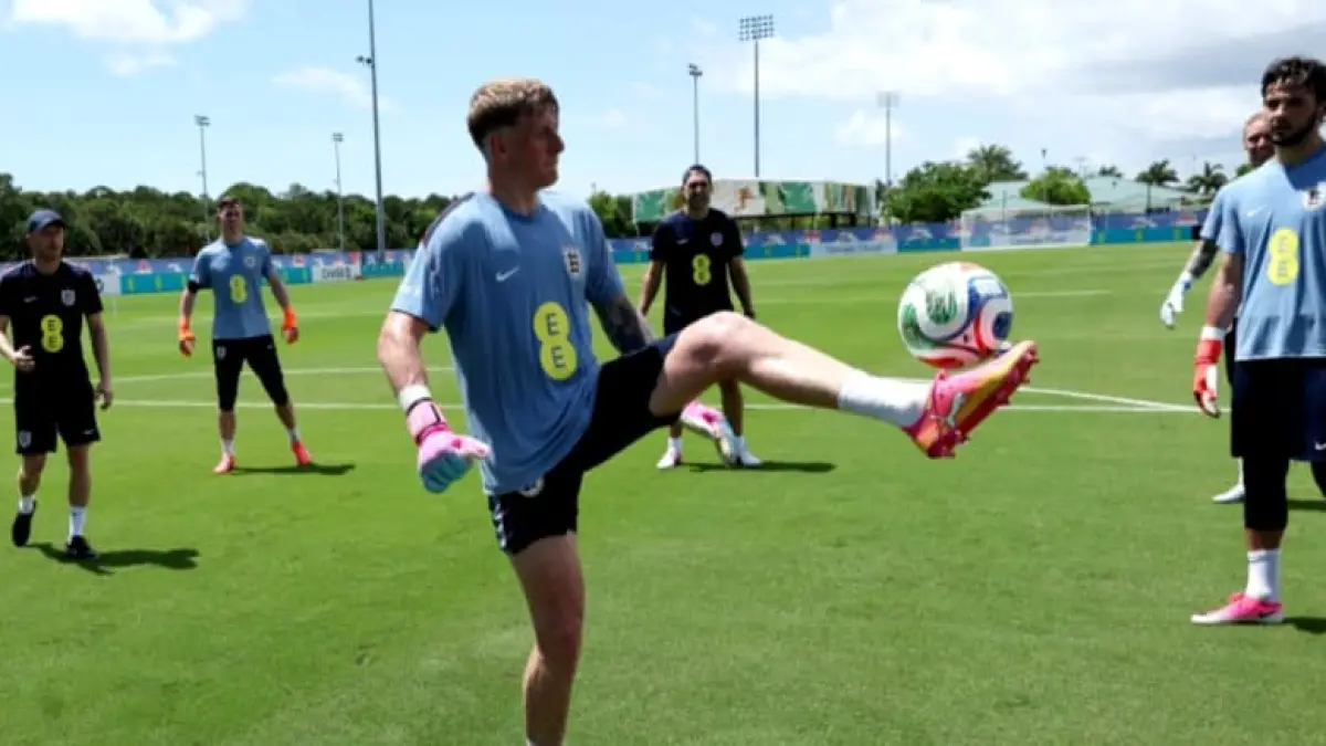 Pemain Timnas Inggris menjalani pemusatan latihan di Orlando, Florida, jelang laga uji coba melawan Kosta Rika sebelum Piala Dunia 2026. (Foto: X @England)