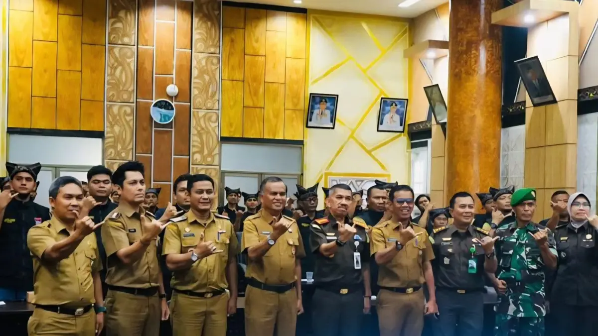Pembukaan kegiatan penguatan pemahaman hukum bagi Dubalang Kota di Balai Kota Padang.(Foto: Diskominfo)