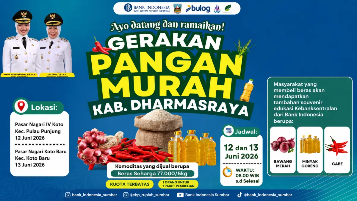 Gerakan Pangan Murah Dharmasraya