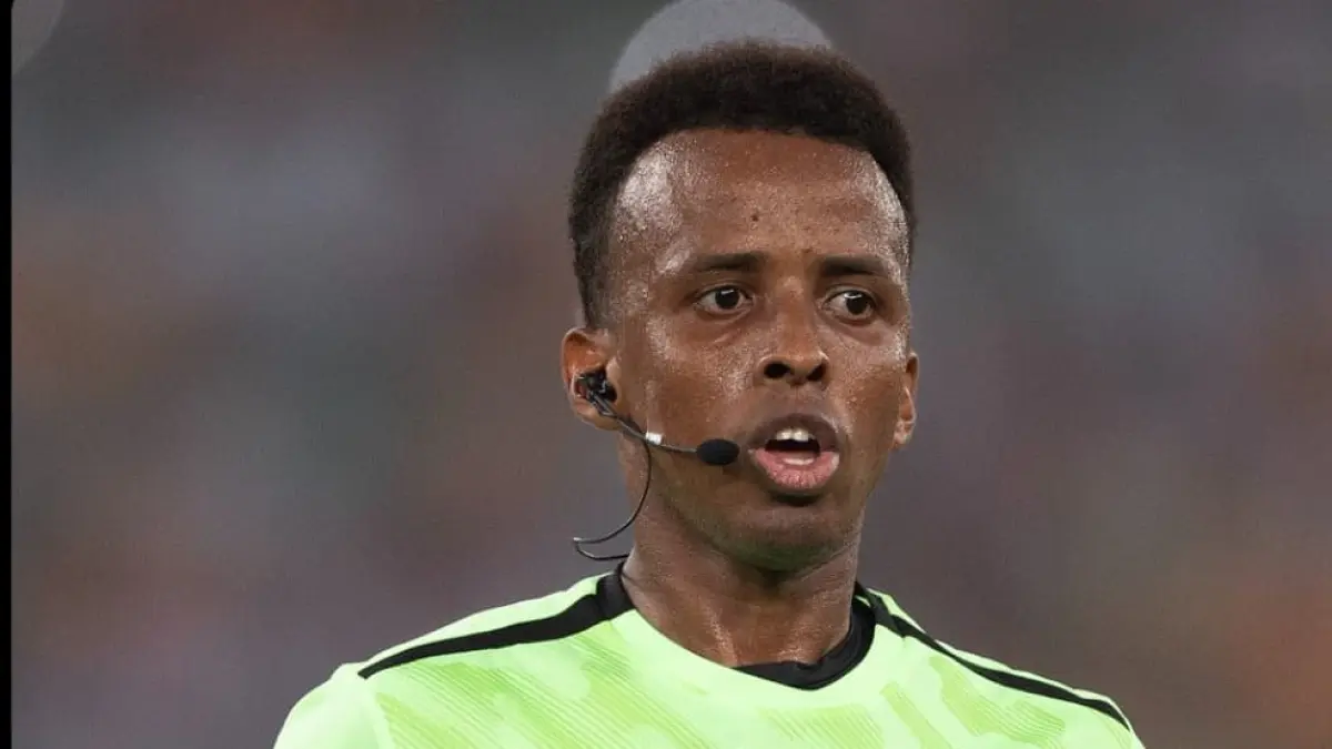 Wasit Somalia Omar Artan ditunjuk UEFA untuk memimpin pertandingan UEFA Super Cup 2026: PSG vs Aston Villa, di Salzburg, pada Agustus nanti. (Foto: UEFA)