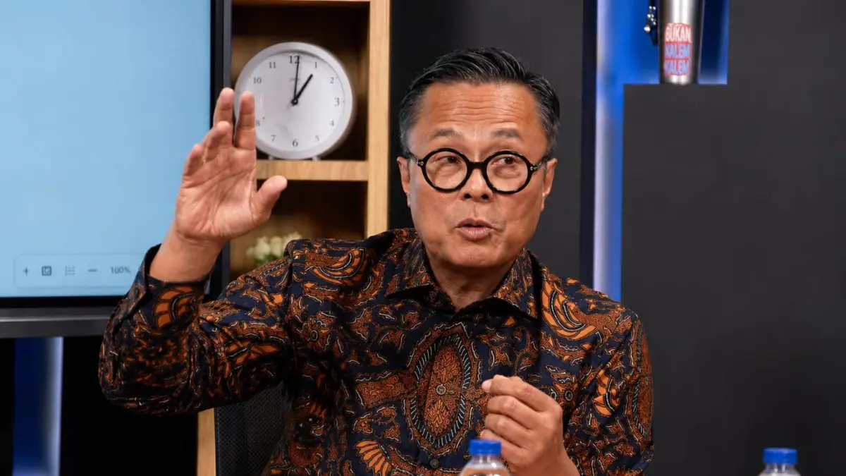 Dony Oskaria menjelaskan tujuan pembentukan Danantara Sumber Daya Indonesia untuk mengawasi sumber daya alam.(Foto: Humas)