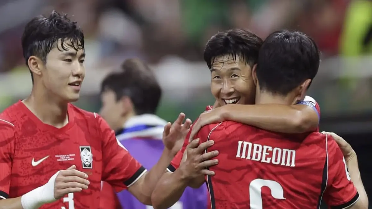 Korea Selatan mengalahkan Republik Ceko 2-1 pada laga Grup A Piala Dunia 2026.(Foto: IG @thekfa)