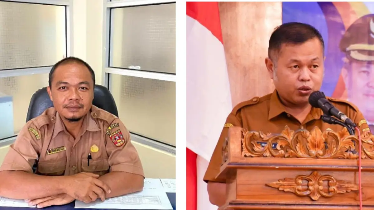 Doni Afdison (foto kiri) dan Khasman Zaini (foto kanan)