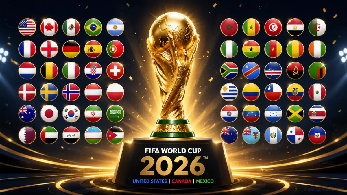 FIFA WORLD CUP 2026: 48 Negara. 1 Trofi. 1 Sejarah Baru. (ilustrasi AI)