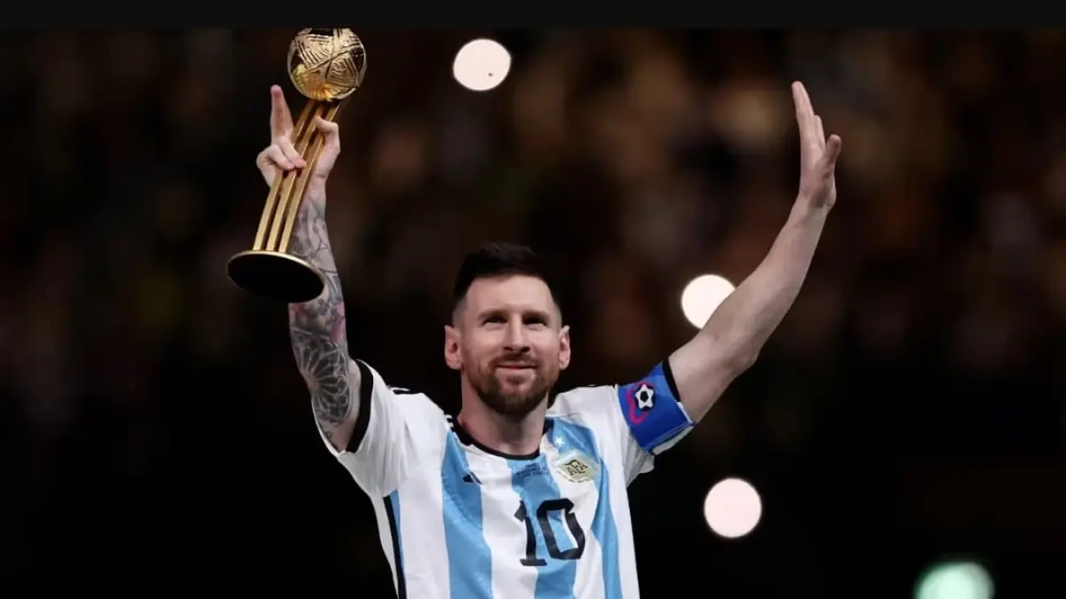 Bintang Argentina Lionel Messi berpeluang mencatat 200 caps internasional dan tampil di Piala Dunia keenam sepanjang kariernya.(Foto: FIFA)