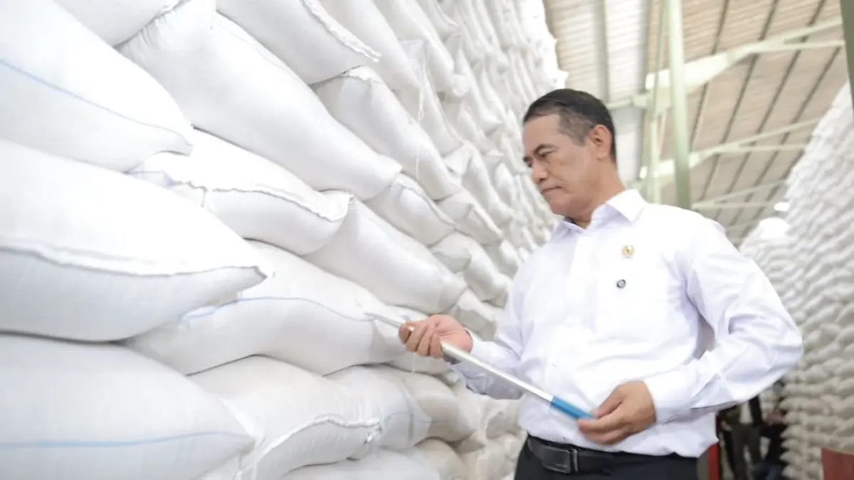Menteri Pertanian Andi Amran Sulaiman mengatakan produksi pangan nasional semakin kuat dan mampu menjaga stabilitas harga di tengah kebutuhan masyarakat.(Foto: Humas)