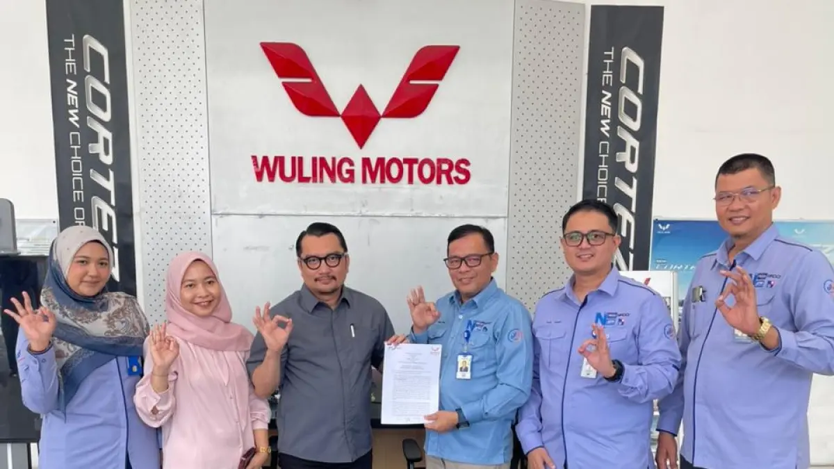 Bank Nagari resmi menjalin kerja sama dengan PT Maju Global Motor untuk pemasaran Kredit Kendaraan Bermotor (KKB) dan Nagari PKB Syariah, Rabu (17/6/2026). (DOKUMENTASI BANK NAGARI)