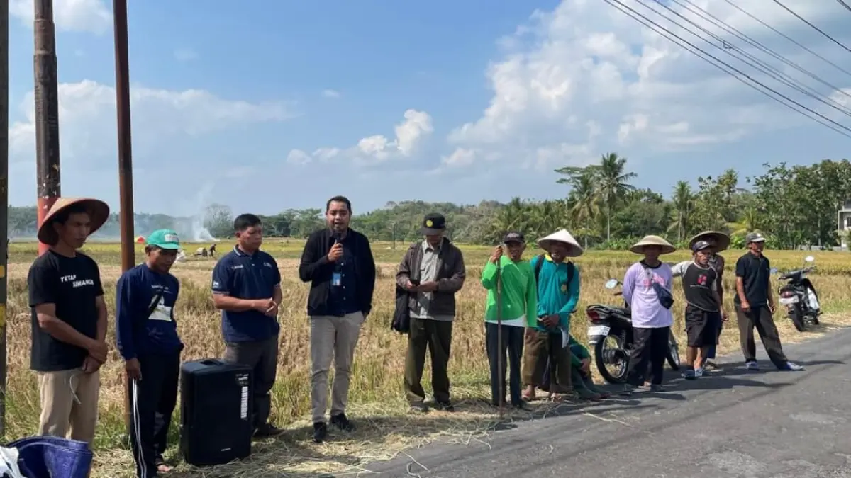 PT Pupuk Indonesia (Persero) mendorong petani di berbagai daerah untuk menerapkan pemupukan berimbang. (Foto: Corcom)