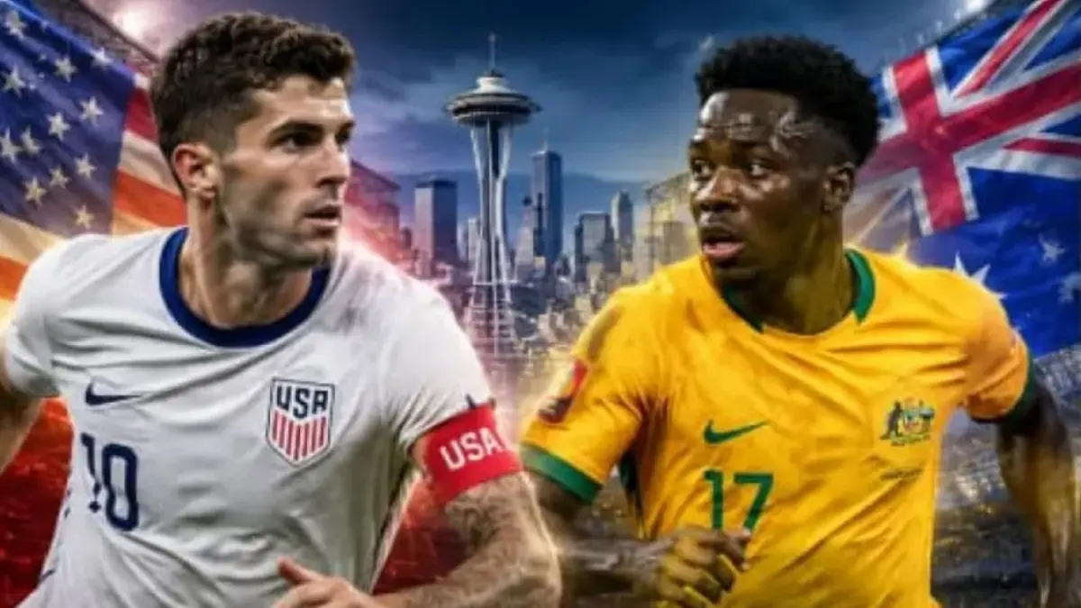Tim nasional Amerika Serikat (USMNT) akan menghadapi Australia pada laga Grup D Piala Dunia 2026 di Seattle Stadium, Jumat, 19 Juni 2026 waktu setempat atau Sabtu dini hari, 20 Juni 2026 pukul 02.00 WIB.